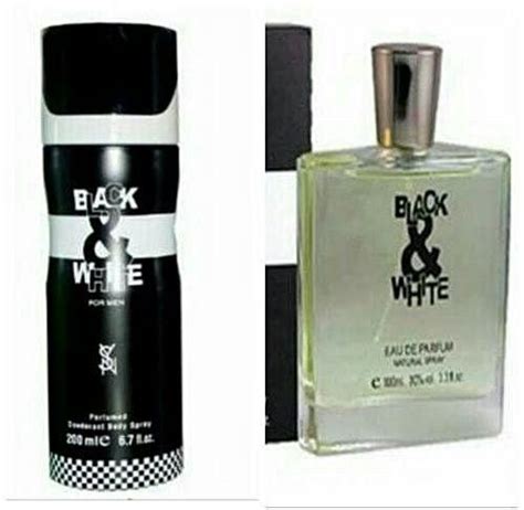 black and white perfume